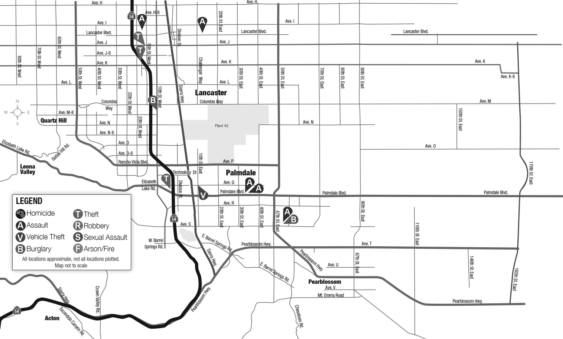 Antelope Valley Crime Blotter, Aug. 21, 2020